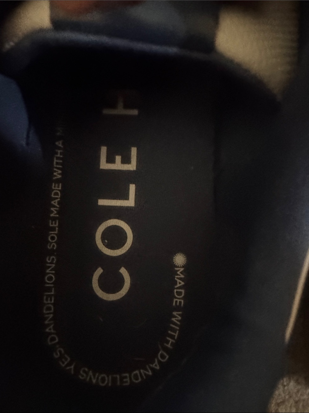 Cole Haan White, Brown & Navy Men's Sneakers - Picture 3 of 4